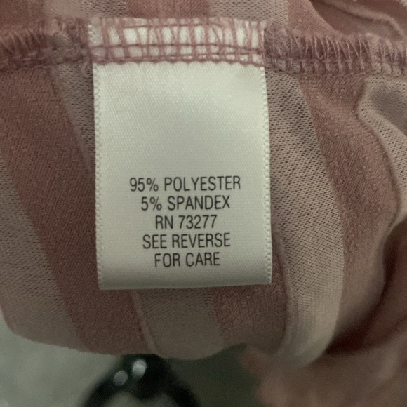 Apt. 9 Layered Ruffle Mauve Pink Blouse Scoop Neck Short Sleeve Sz 1X - Picture 5 of 6